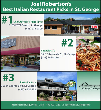 Best Italian Resturants in St-George