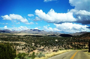 Road to Gunlock Utah