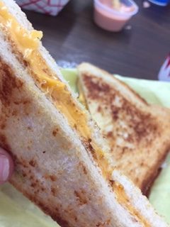 Grilled cheese sandwich